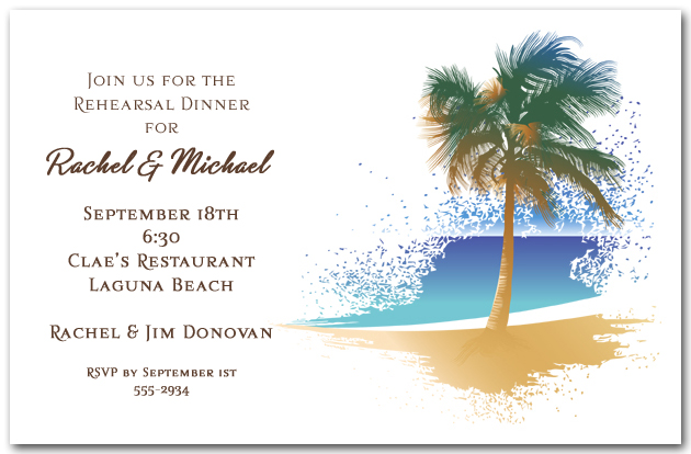 beach invitations
