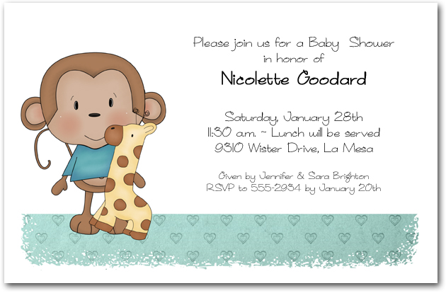 boy-baby-monkey-baby-shower-invitations