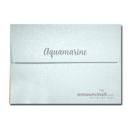4-bar Envelopes - Stardream Aquamarine