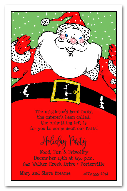 office christmas party invitation wording