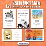 Sizzling Summer Savings on Over 500 New Invitations