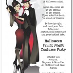 Sinister Couple Halloween Invitations