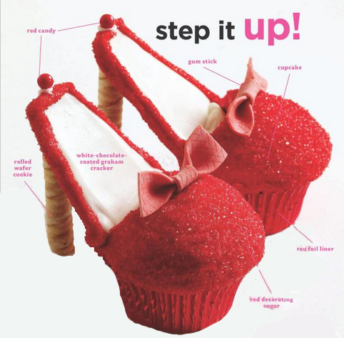 Sex And The City Shoe Cupcakes
