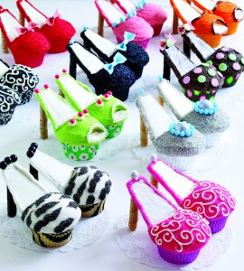 High Heel Shoe Cupcakes Fabulous Recipe Book