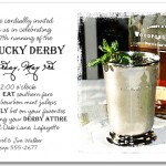 Bourbon Mint Juleps Kentucky Derby Invitations