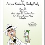 Southern Hospitality Kentucky Derby Party Invitations