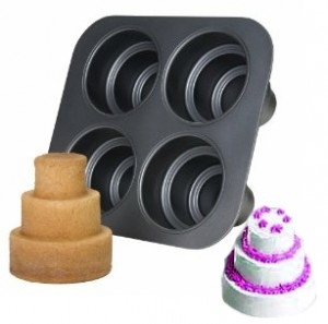 Multi Tiered Mini Cakes Baking Pans