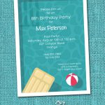 Cool Pool Swimming Party Invitations at Announcingit.com