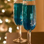 Blue Sparkling Star Cocktails