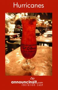 Mardi Gras Hurricane Cocktail Recipe | Announcingit.com