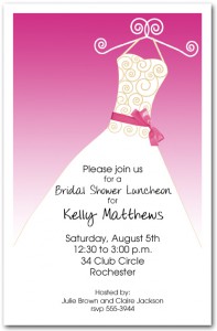 Bridal Shower Invitations