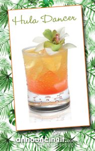 Hula Dancer Cocktail Recipe | Announcingit.com