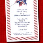 Patriotic Stars and Stripes Pinwheel Party Invitations at Announcingit.com