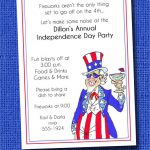 Uncle Sammy Patriotic Party Invitations at Announcingit.com