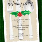 Flatware-Holly-and-Berries-on-Ivory-Holiday-Christmas-Party-Invitations-Pgr