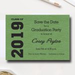 Graduation Party Save the Date Cards