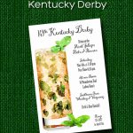 Mint Julep Recipes for Your Kentucky Derby Party | Announcingit.com