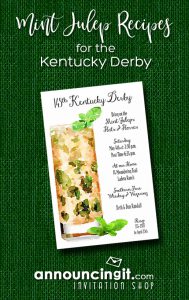 Mint Julep Recipes for Your Kentucky Derby Party | Announcingit.com