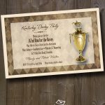 Kentucky Derby Trophy Party Invitations