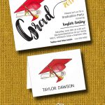 Graduation-Party-Invitations-Red-Gold-Cap-Tassel-P