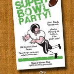 Wide Receiver Super Bowl Party Invitations