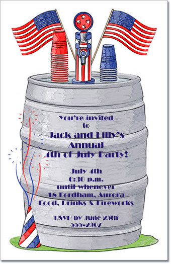 Keg Party Invitations 10