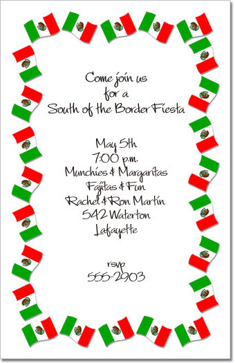 party borders for invitations