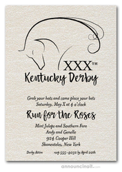 Kentucky Derby Party Invitations, Derby Invitations