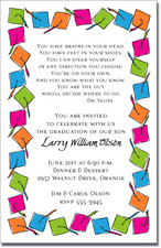 Graduation Party Invitations, High School & College Graduation ...