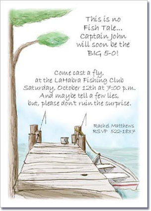 Dock Party Invitations 5