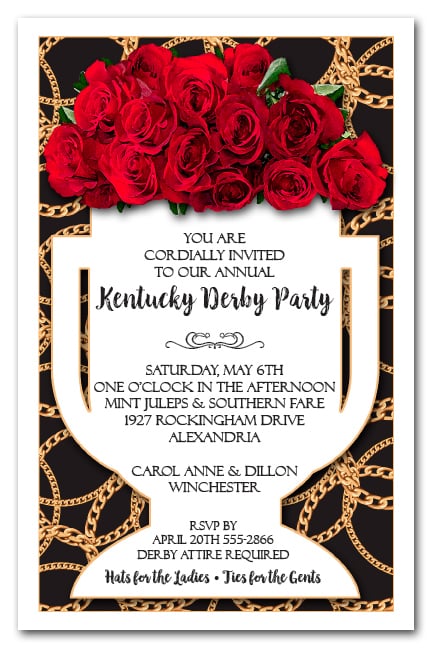 Kentucky Derby Invitations 6