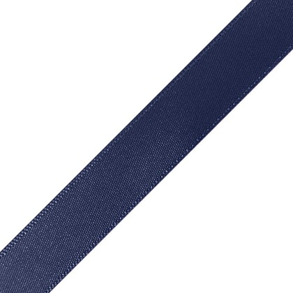 Navy Blue Ribbons Pre-Cut 5/8