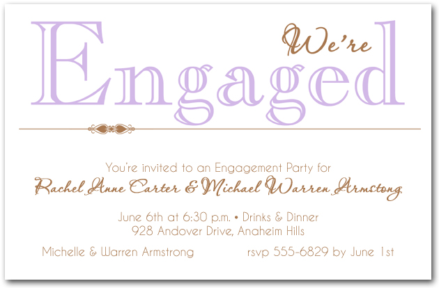 Engagement Invitation Card: The Perfect Prelude to Your Special Day -  Crafty Art